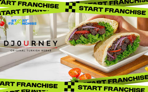 Franchise Djourney Kebab, Usaha Turkish Kebab Modal 100 Juta dan 100% Keuntungan Untuk Mitra #StartFranchise