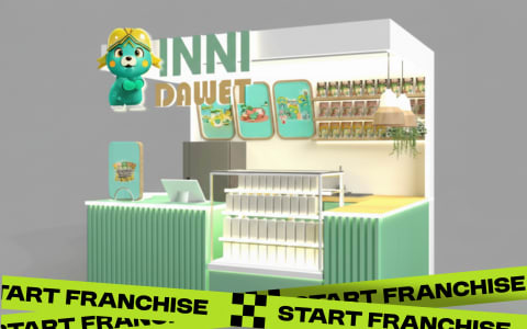 Franchise INNI Dawet, Bisnis Minuman Tradisional yang Kekinian Sehari Laku 100 Cup #StartFranchise