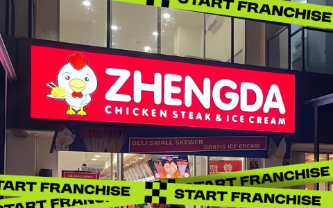 Peluang Usaha Franchise ZHENGDA Chicken Steak Ala Taiwan #StartFranchise
