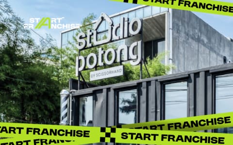 Peluang Usaha Kemitraan Studio Potong, Barbershop dengan Self Payment Method #StartFranchise