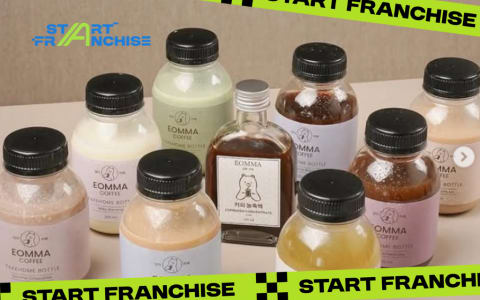Peluang Bisnis Franchise Eomma Coffee Caffe kekinian piilihan anak muda #StartFranchise