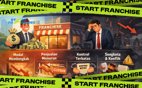 Waspada Sisi Gelap, Memahami Risiko Finansial dan Operasional dalam Franchise Bisnis
