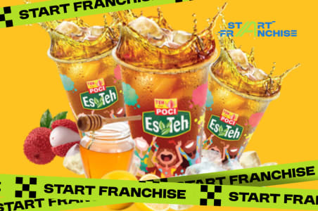 Peluang Franchise Es Teh Poci Segarnya Peluang Bisnis Minuman Teh Tradisional #StartFranchise
