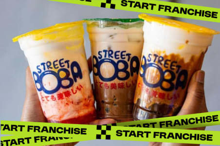 Peluang Usaha Franchise Street Boba Sensasi Boba Kekinian #StartFranchise