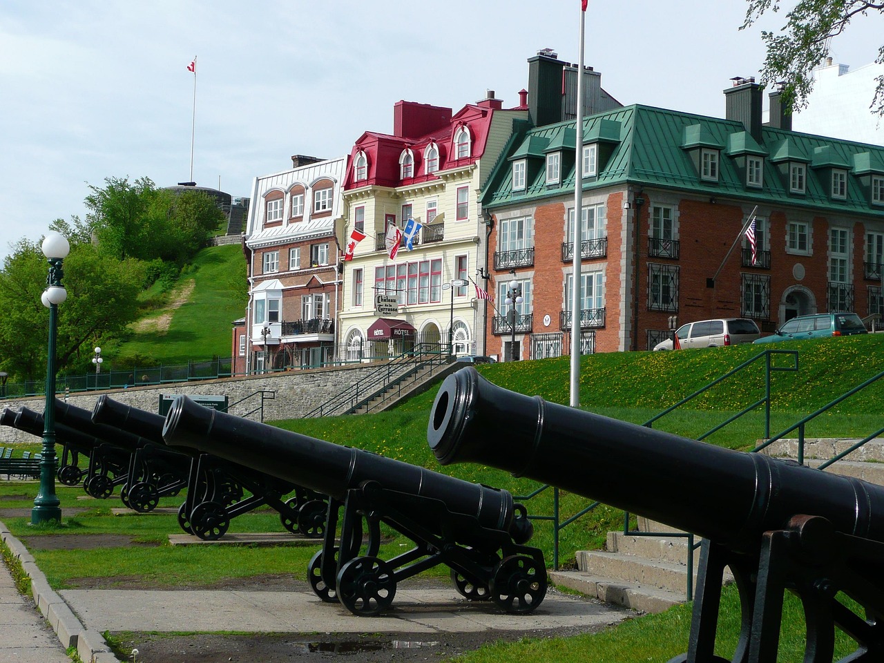 Canada: quebec city, quebec, canada, cannon, battlements, weapons, building, quebec city, quebec city, quebec city, quebec city, quebec city, quebec