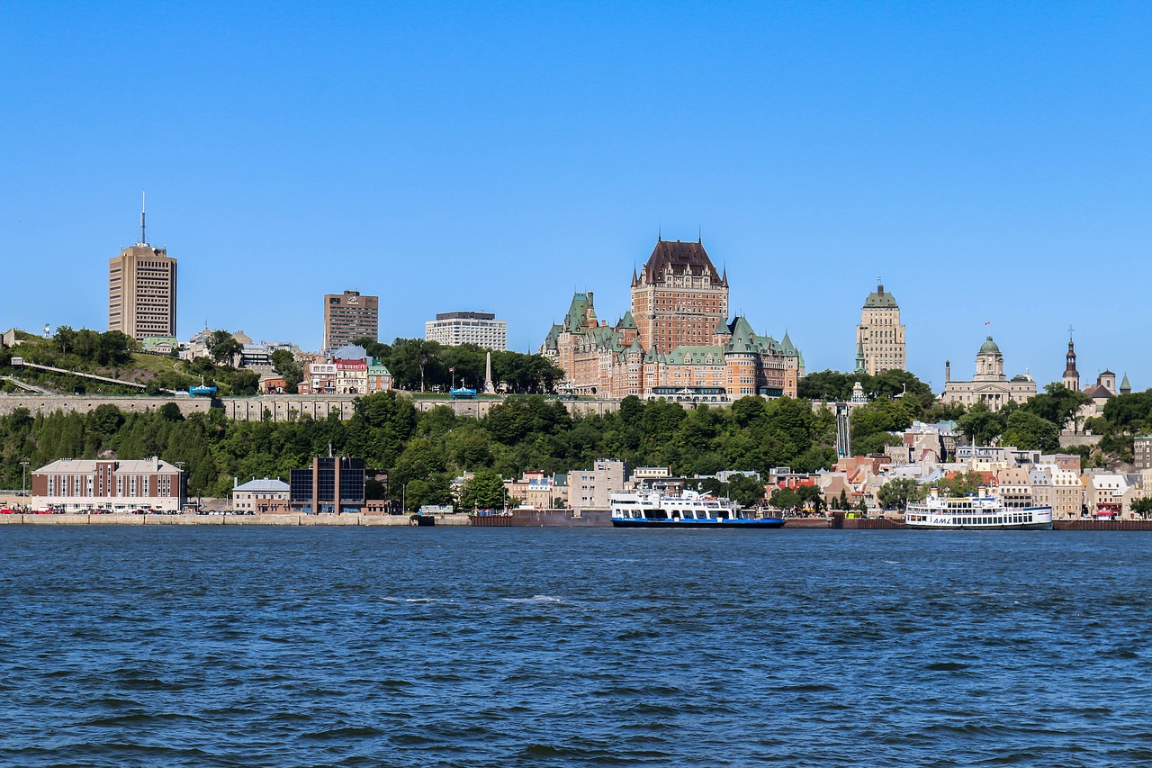 Canada: quebec, canada, city, architecture, waters, travel, urban landscape, panorama, flow, skyline, historic center, panoramic image, sightseeing, reflection, big city, building, quebec, quebec, quebec, quebec, quebec, canada