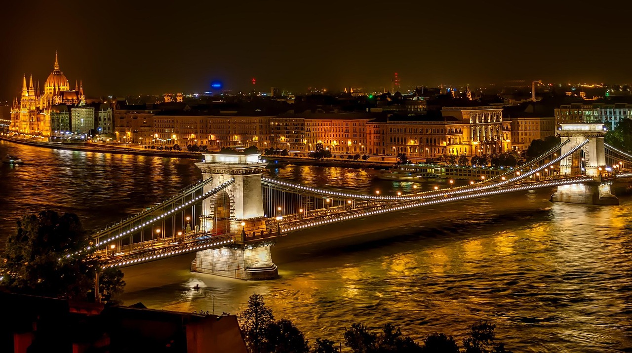 UAE: szechenyi chain bridge, suspension bridge, landmark, historic, river, budapest, hungary, panorama, city, urban, buildings, cityscape, lights, night, bridge, illuminated, reflection, city lights, night photography, budapest, budapest, budapest, budapest, budapest, hungary, city, bridge