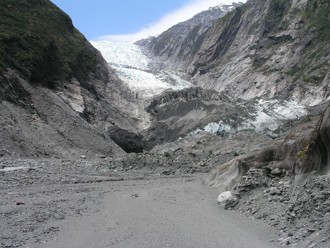 New Zealand: new, zealand, franz josef, glacier, new zealand, nature, mountain, scenic