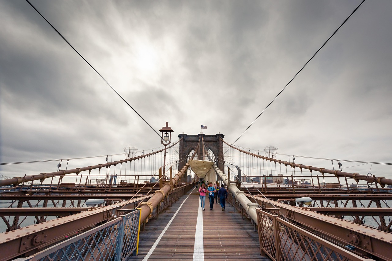 USA: bridge, suspension bridge, architecture, brooklyn bridge, city, urban, new york, new york city, nyc, usa