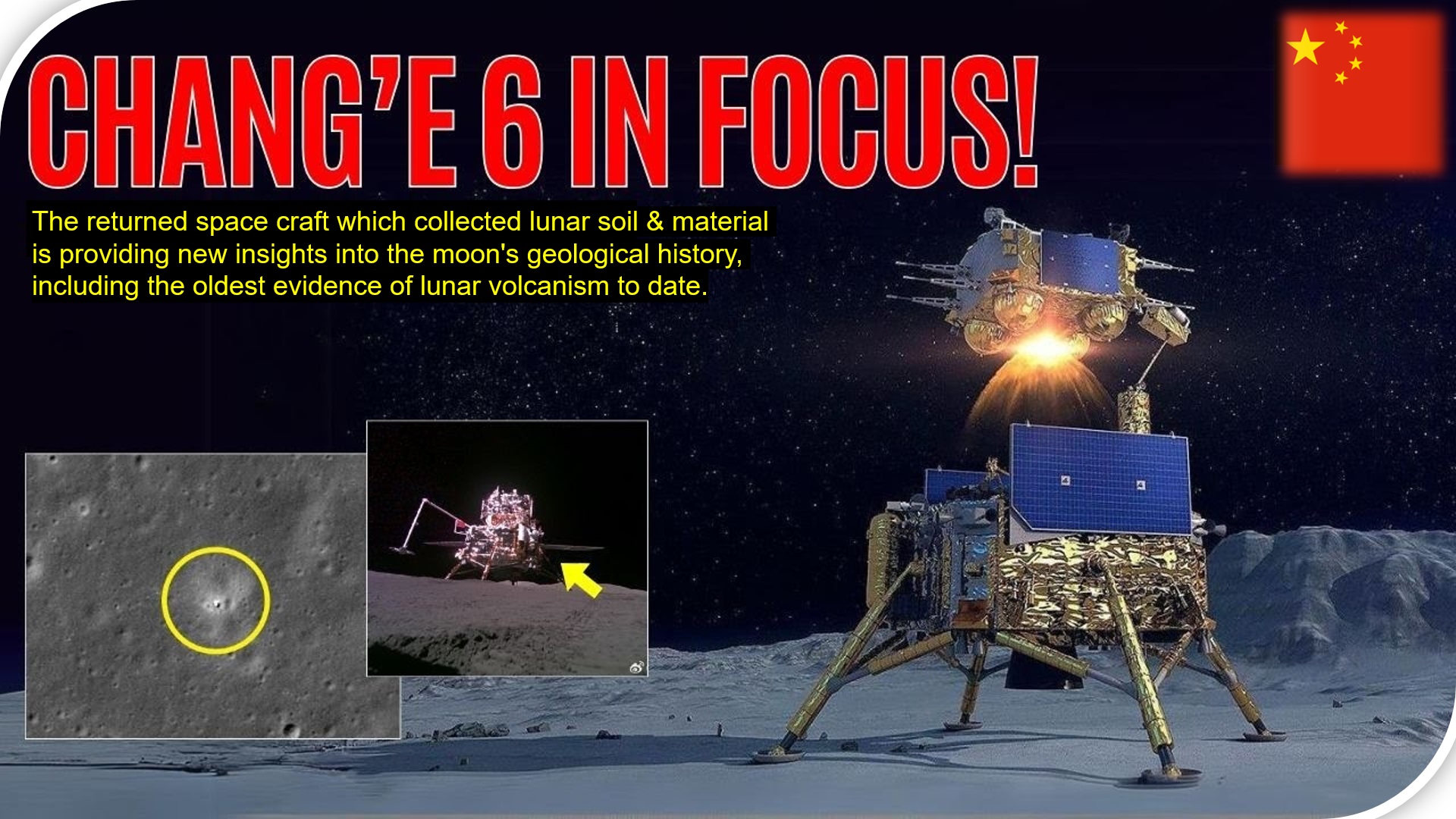 Chang’e-6 Mission: Unlocking the Secrets of the Moon’s Far Side and Volcanic Past