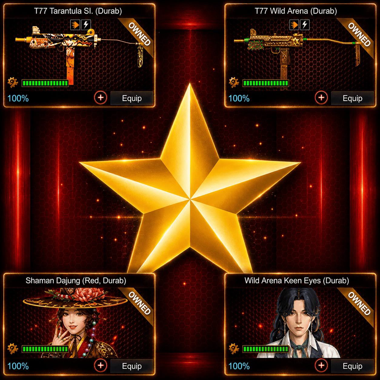 T77 SILVER PERM + IDOL