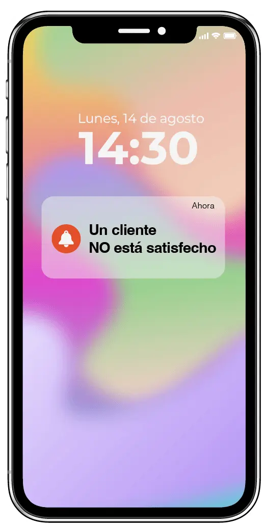 Recibe alertas moviles