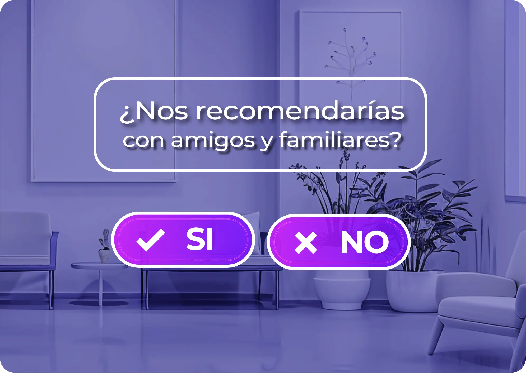 Opción de recomendación por el servicio recibido
