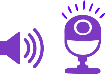 icono de modo de aviso en la larma de luz