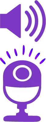 icono de modo de aviso en la larma de luz