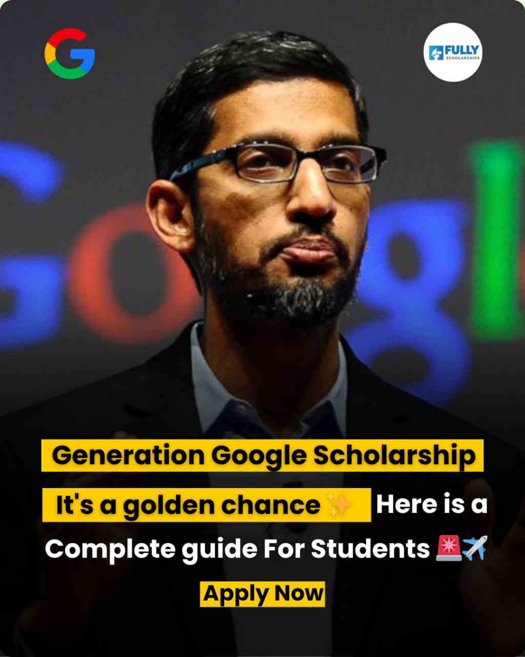 Generation Google Scholarship 2026 โ Apply Now for a Tech-Focused Future