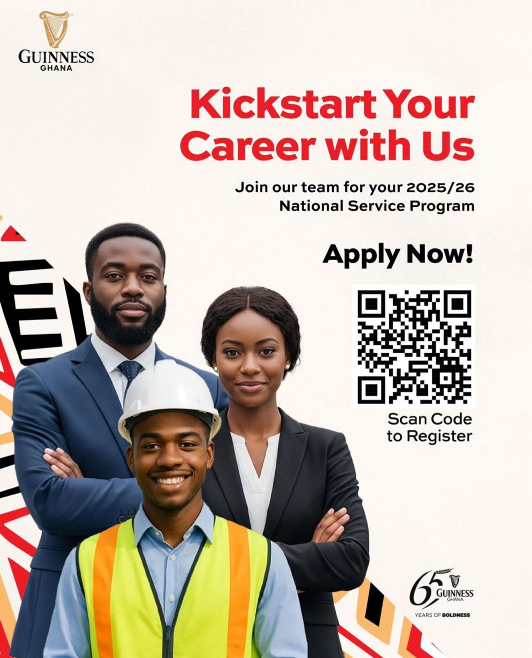 Guinness Ghana Opens National Service Opportunities for 2025/26