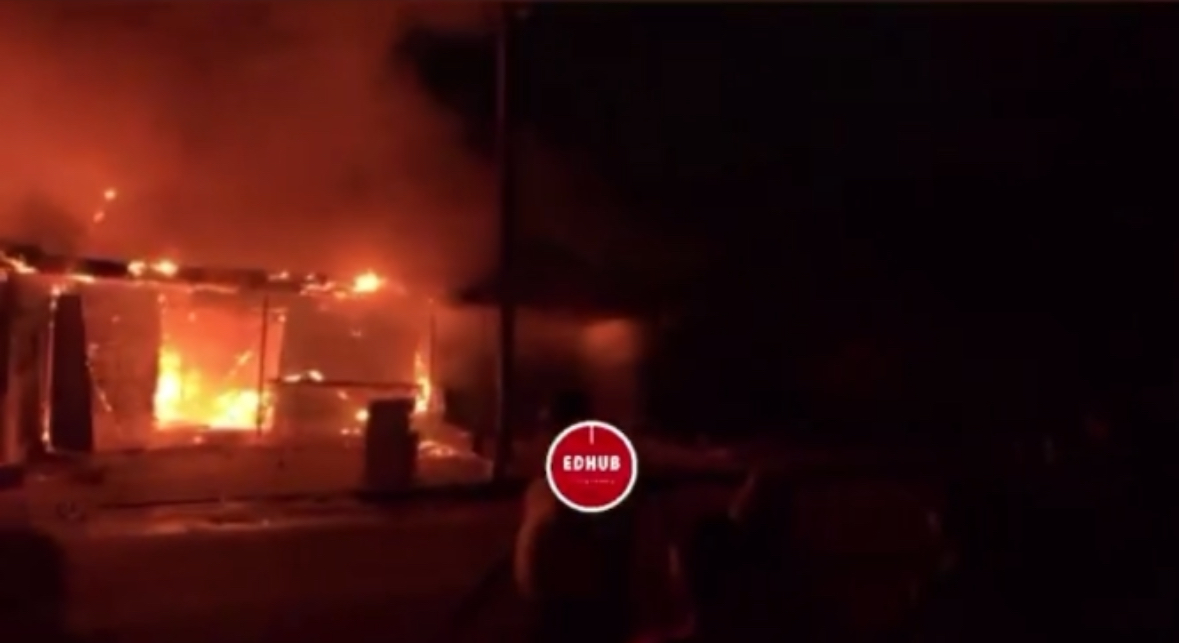 Fire Ravages Nesta Internet Café in Wa, Upper West Region