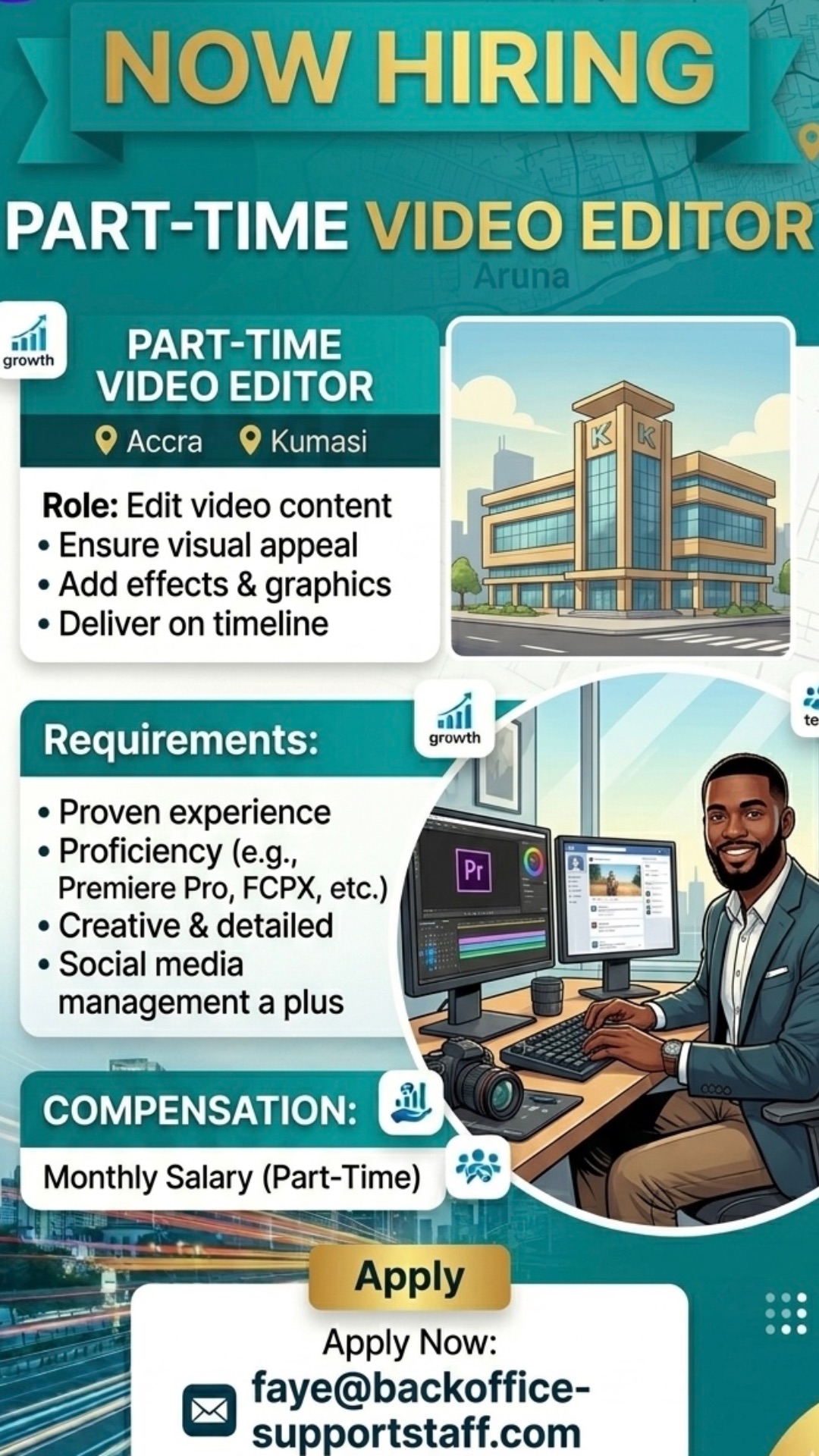 Part-Time Video Editor