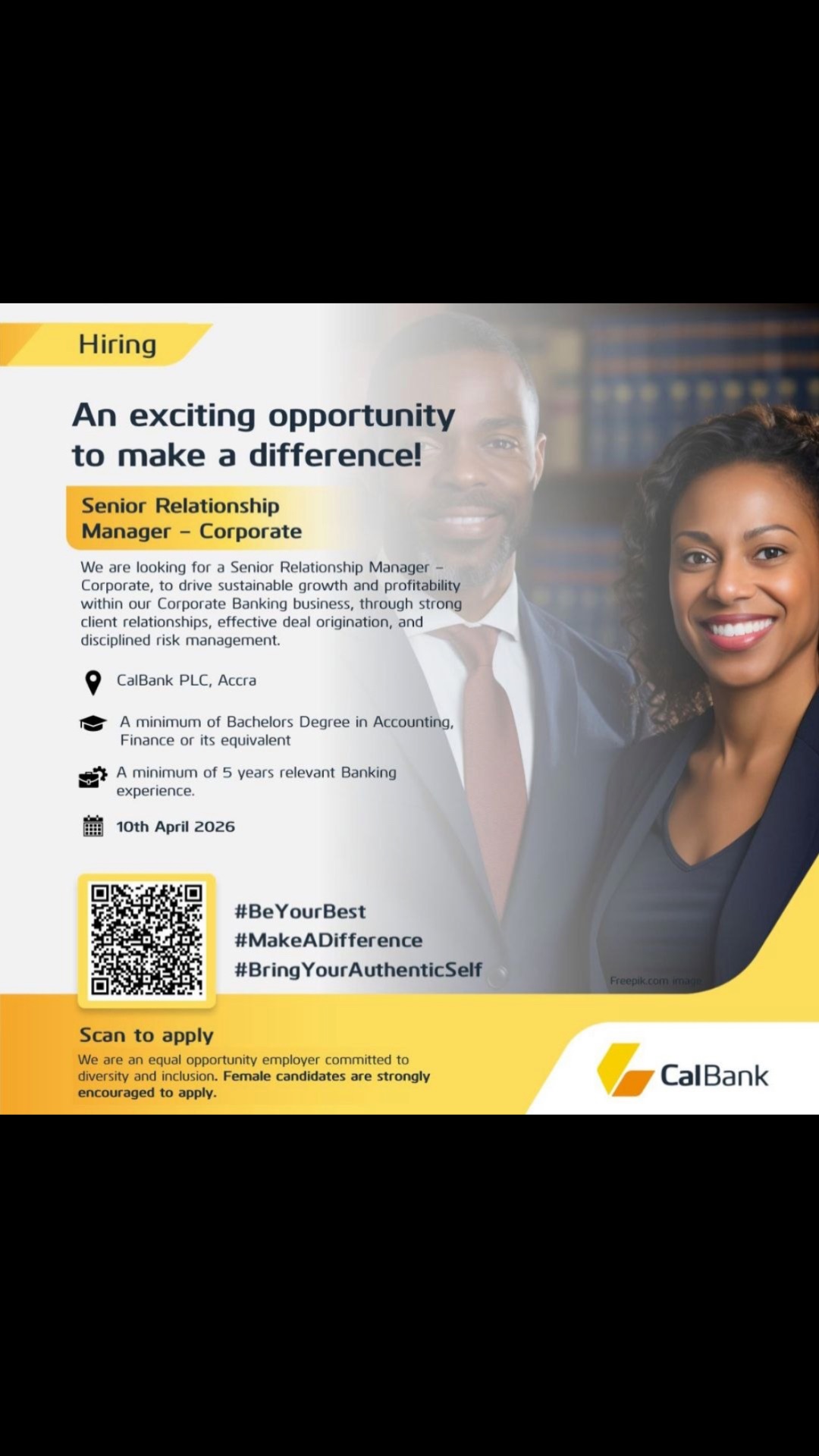 SENIOR RELATIONSHIP MANAGER (CORPORATE)