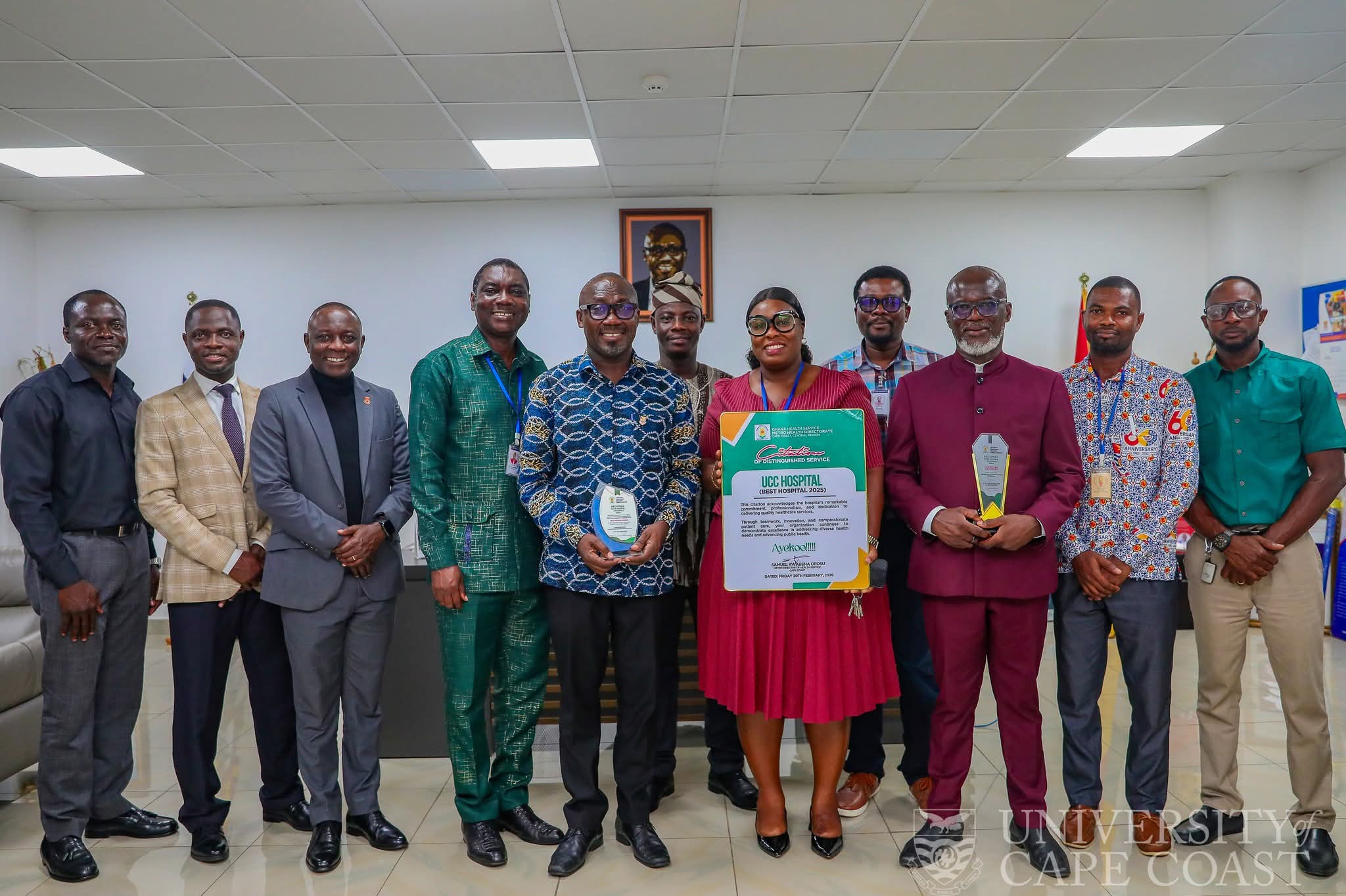 UCC Hospital Named Best Hospital in Central Region for Second Consecutive Year