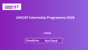 Internship Banner