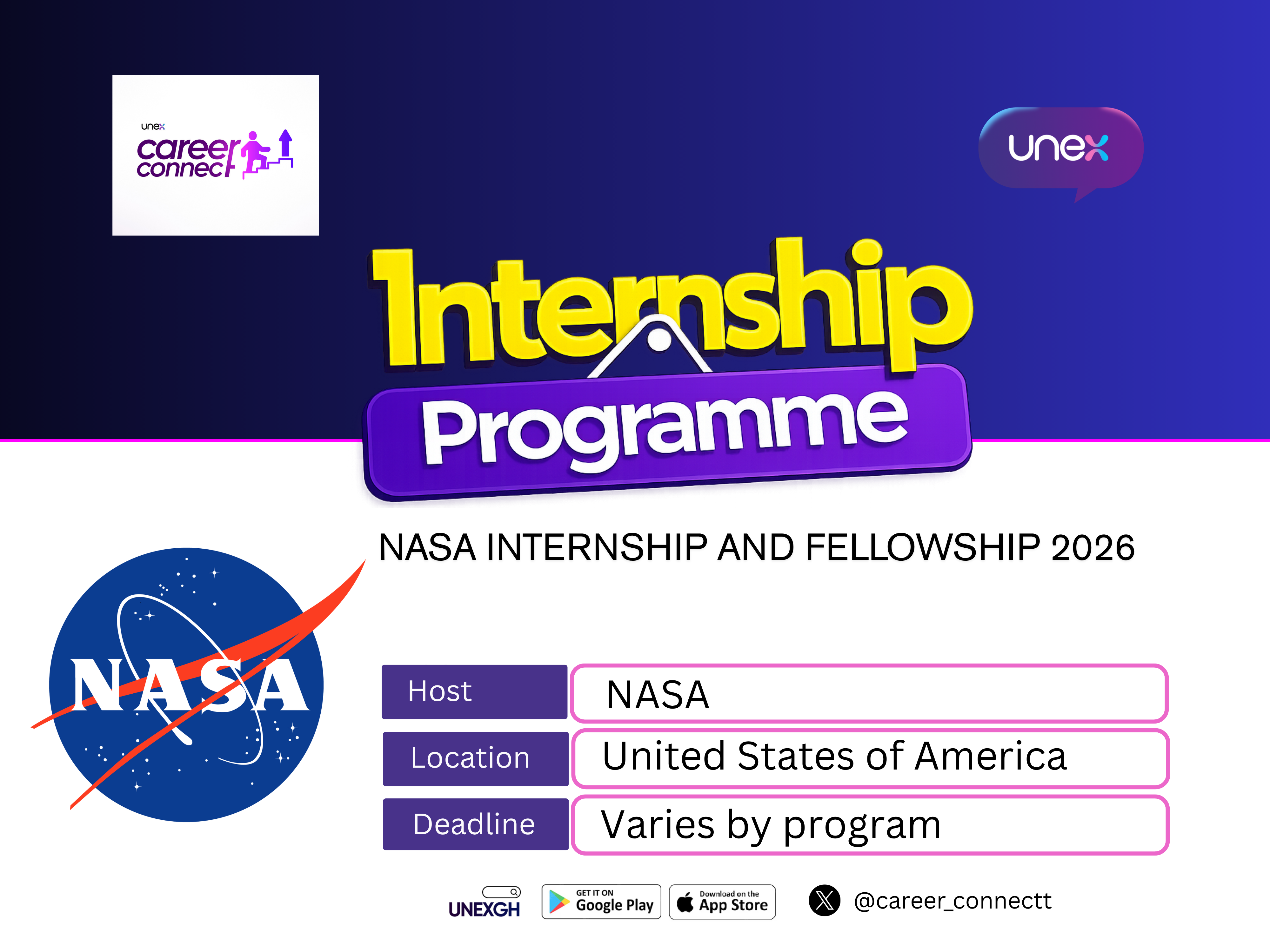 NASA Internship and Fellowship 2026