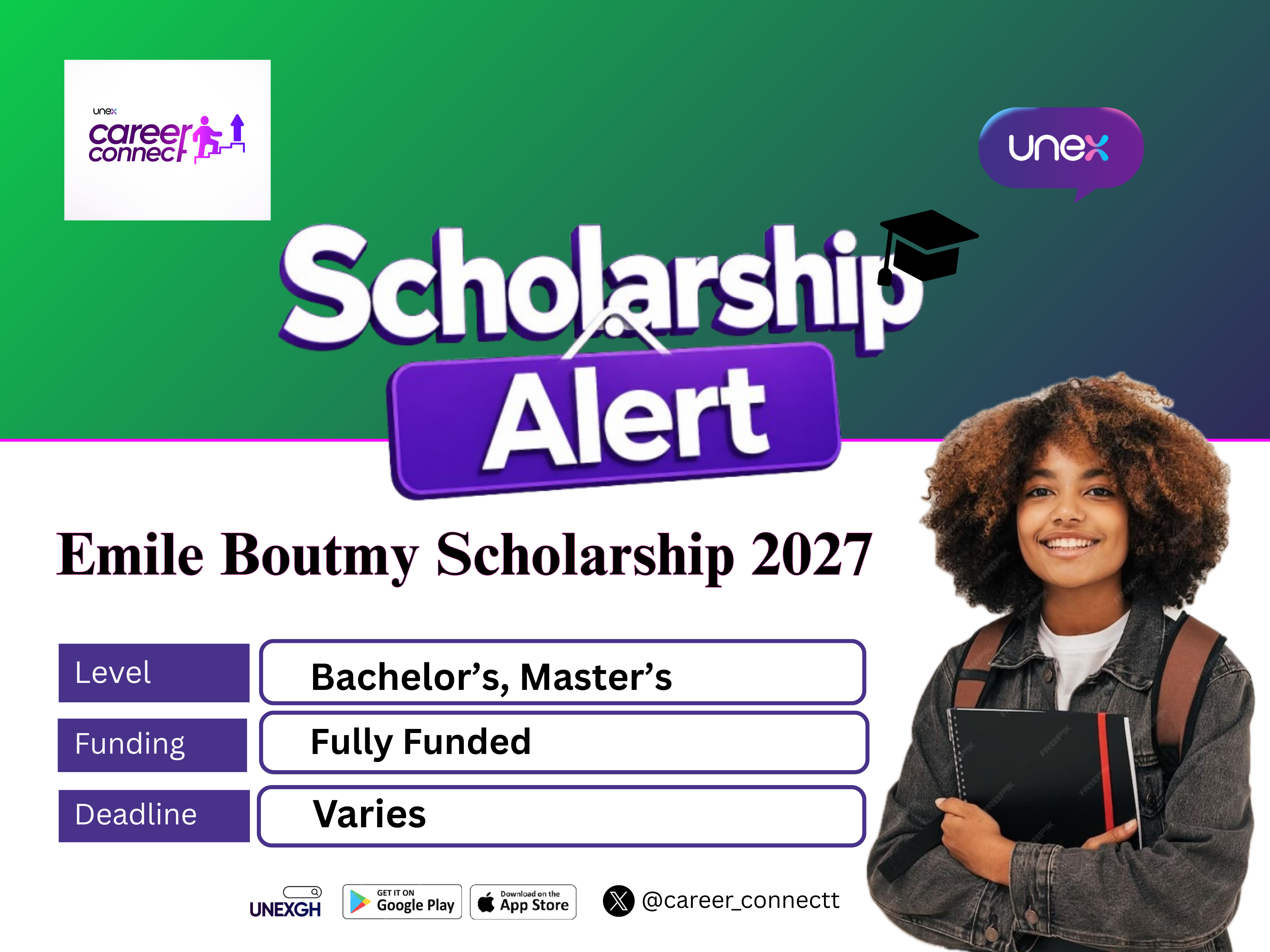 Emile Boutmy Scholarship 2027