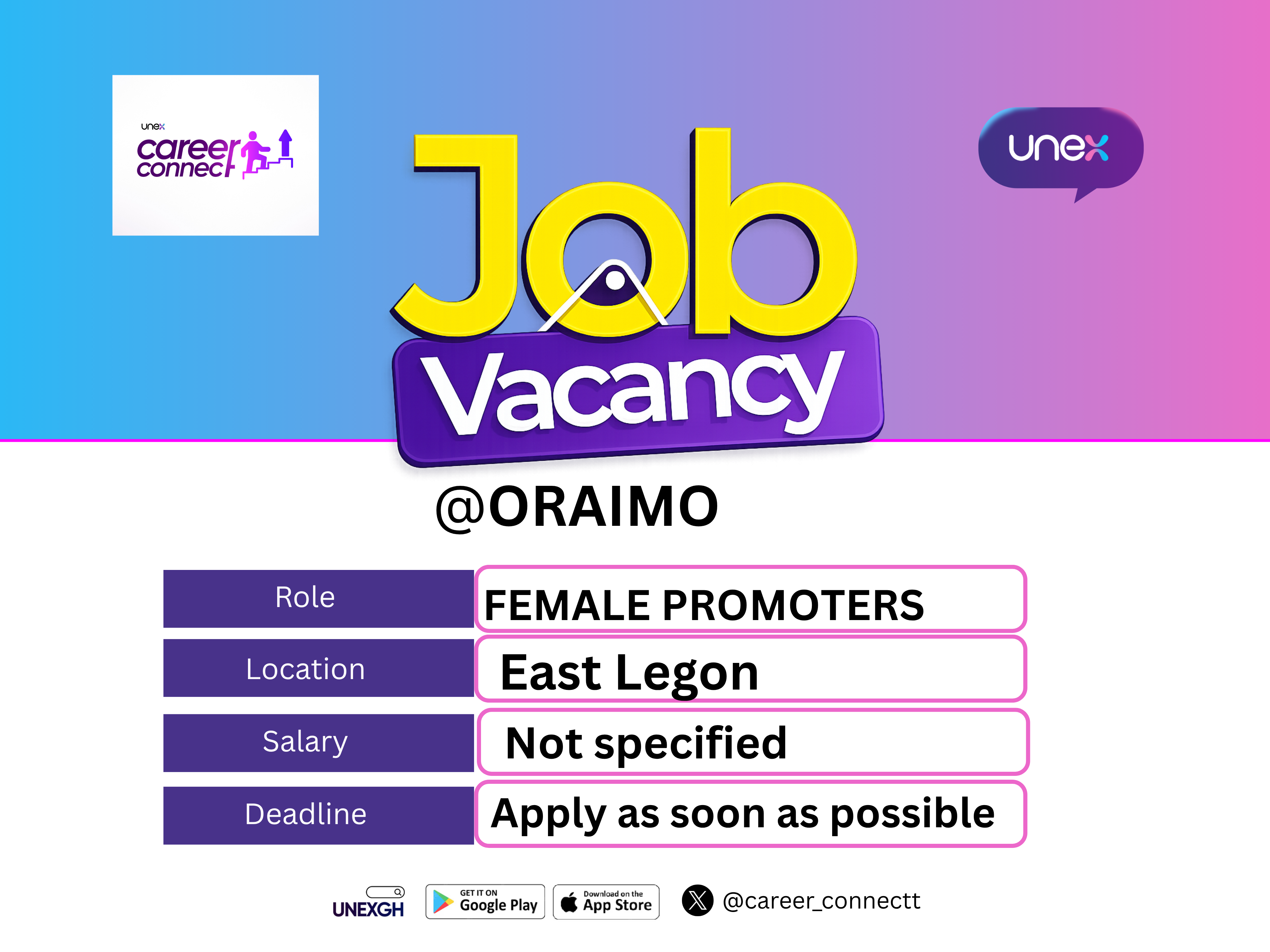 FEMALE SALES PROMOTERS