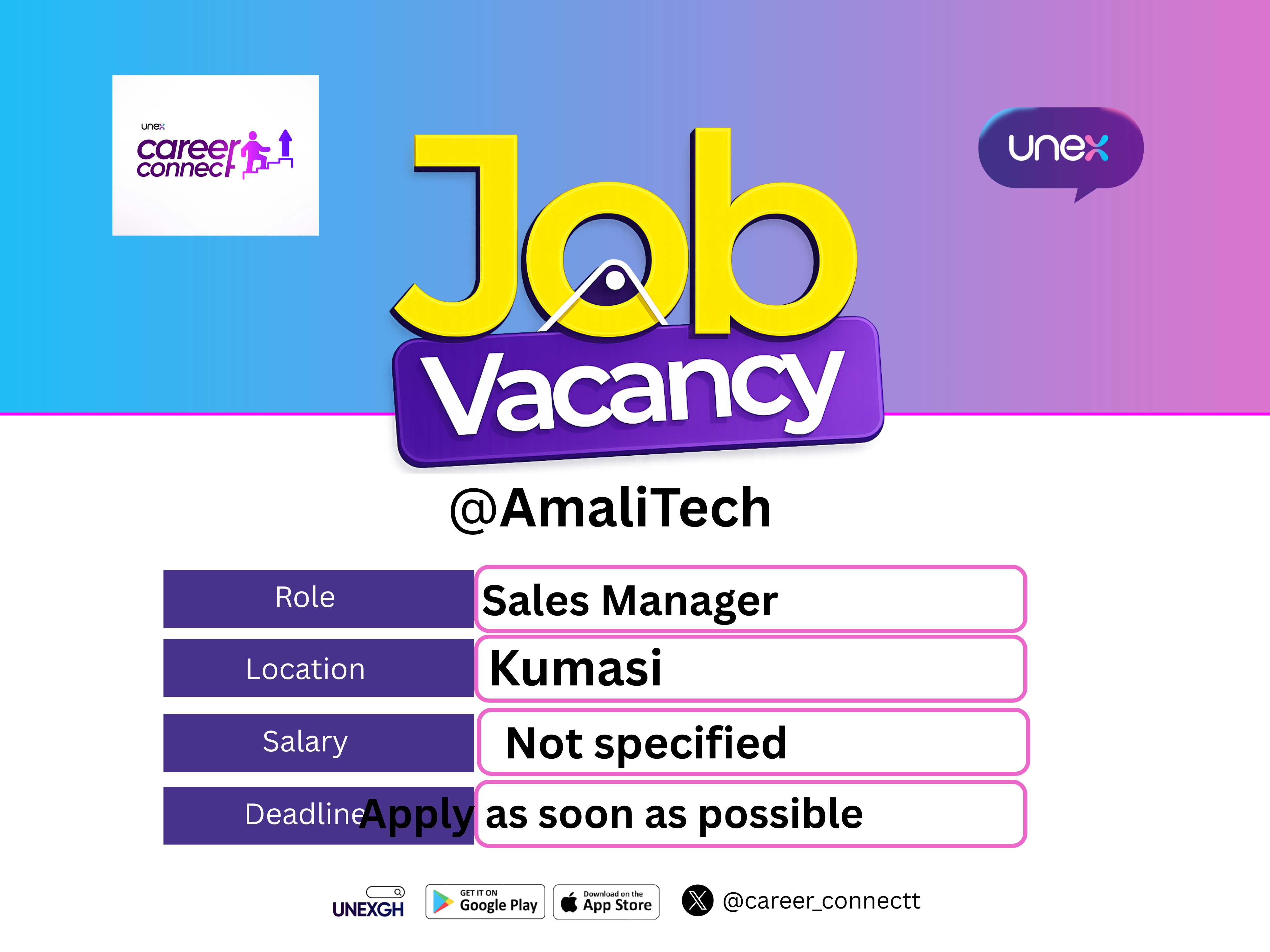 Accounts and sales manager 