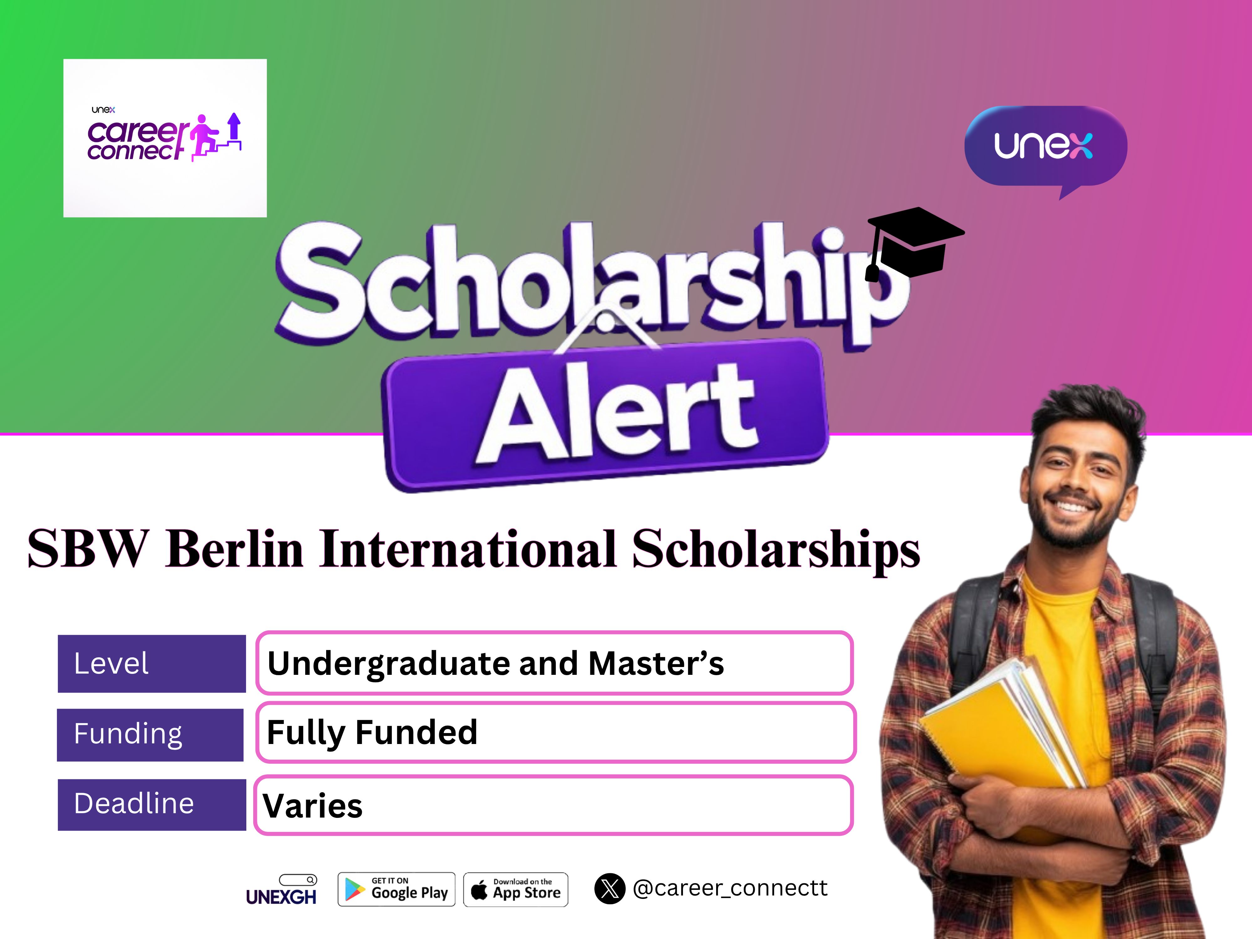 SBW Berlin International Scholarships
