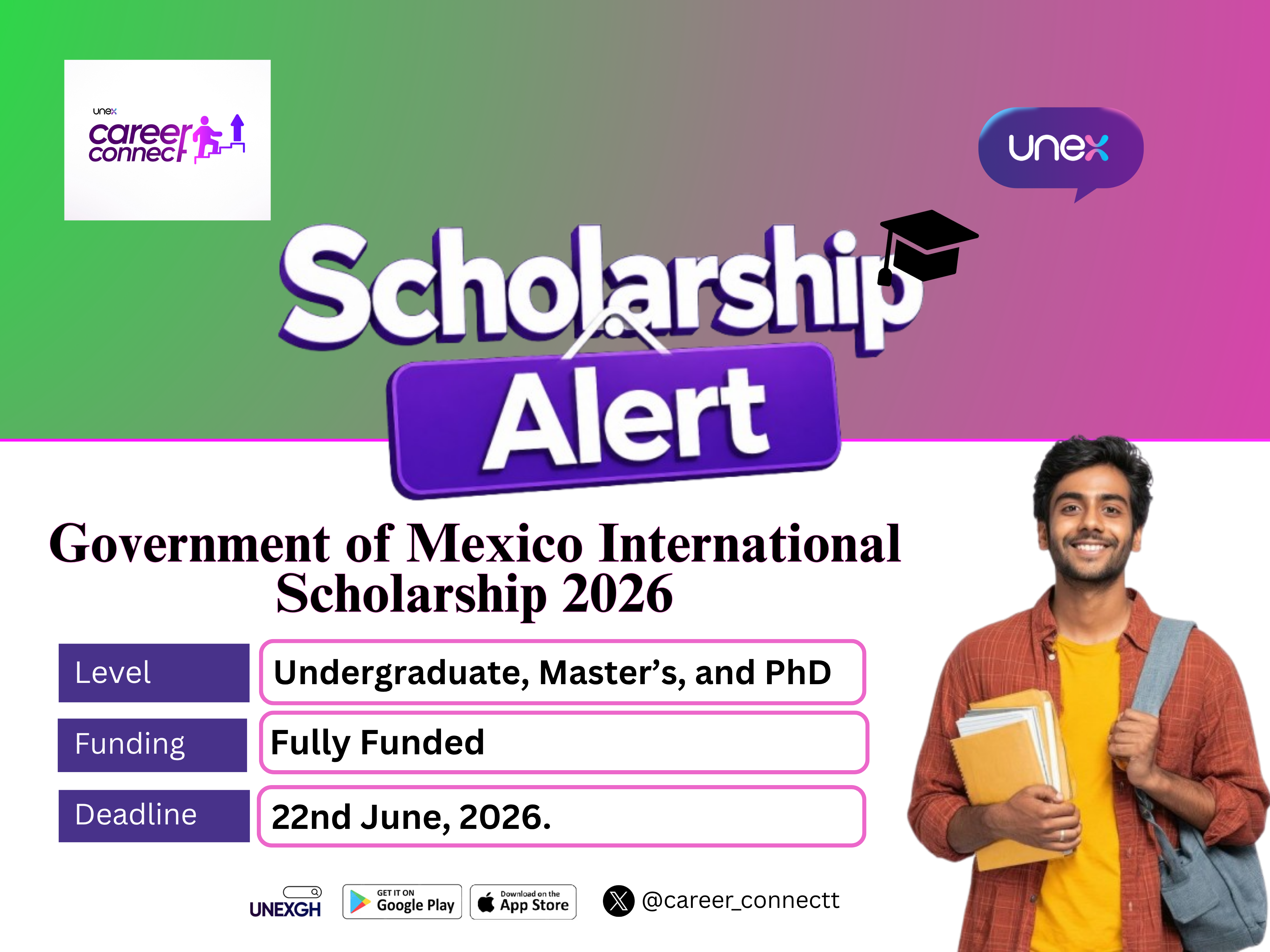 Government of Mexico International Scholarship 2026