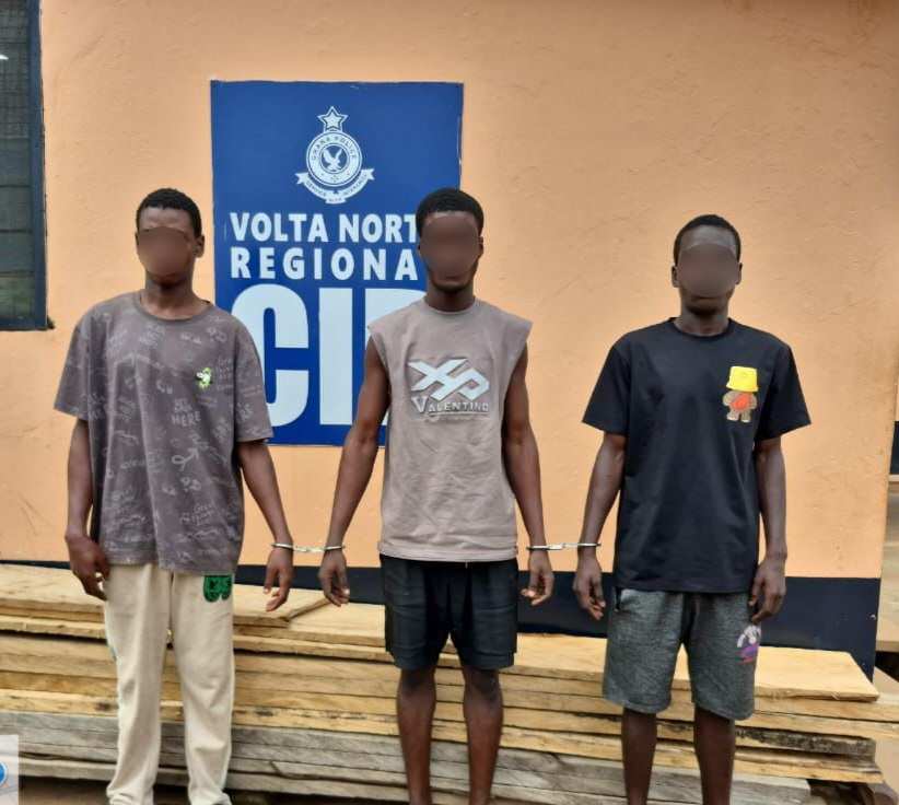 Police Arrest Three Former Hohoe E.P. SHS Students for Destroying School Property
