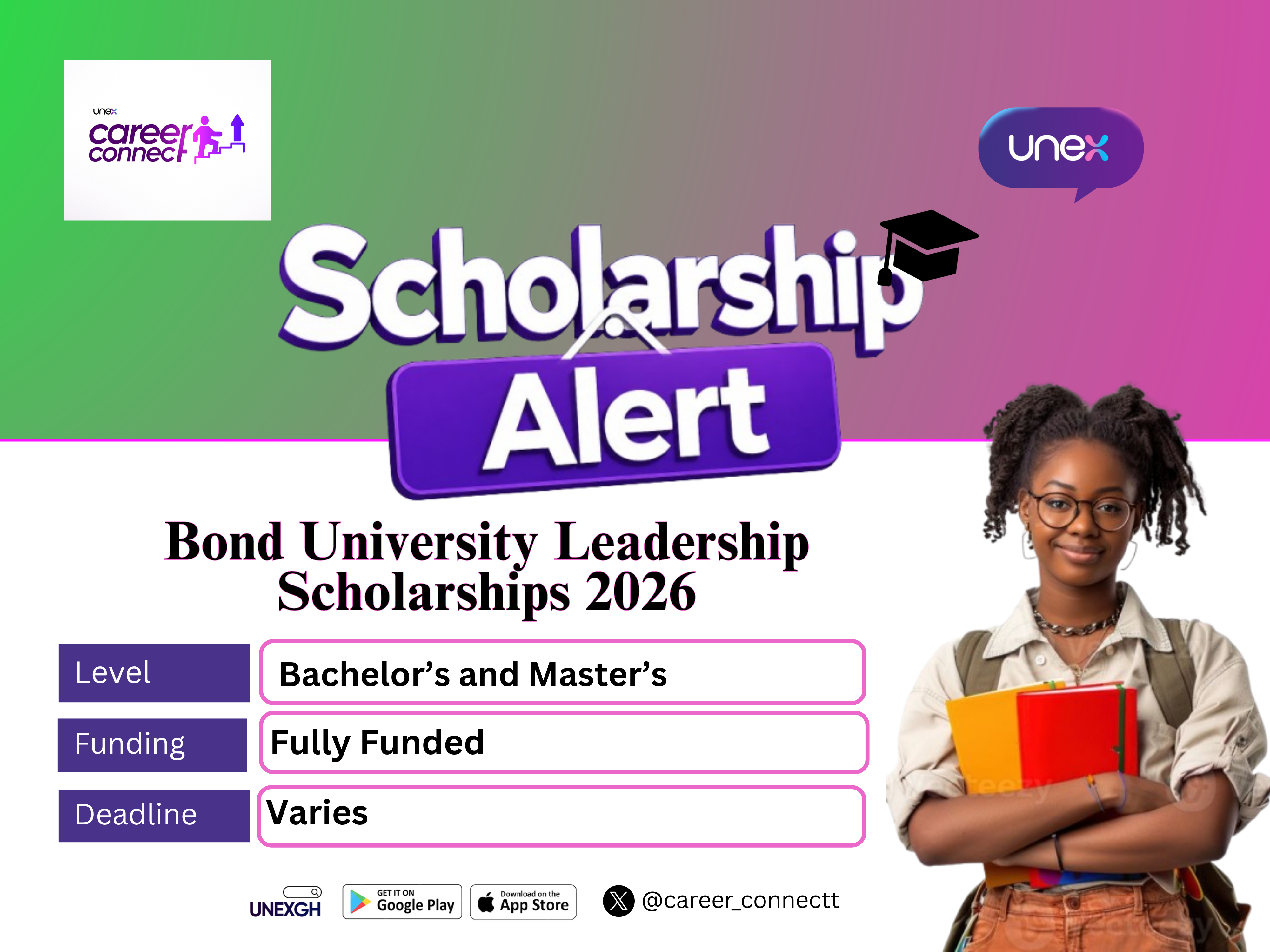 Bond University Leadership Scholarships 2026