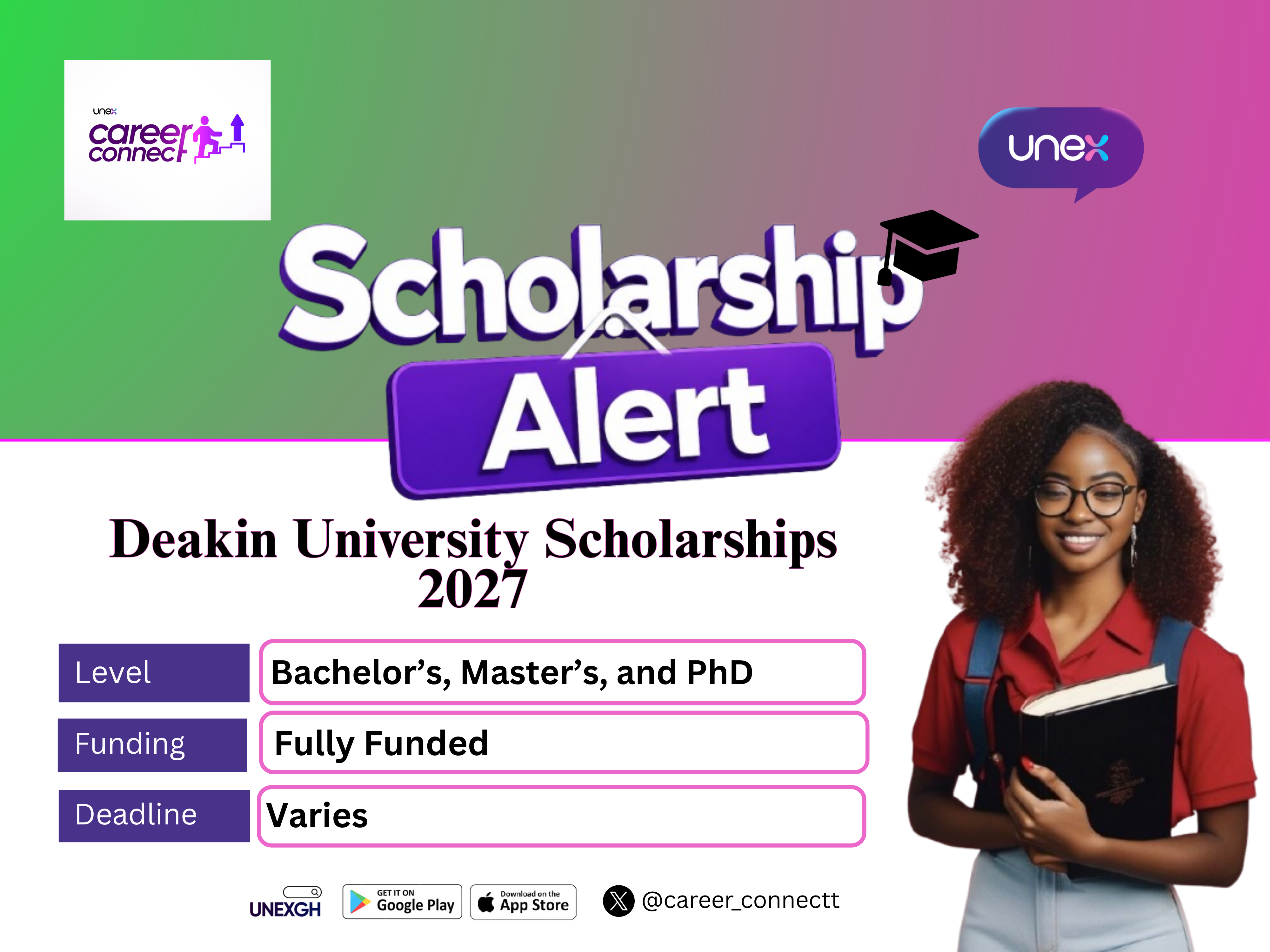 Deakin University Scholarships 2027