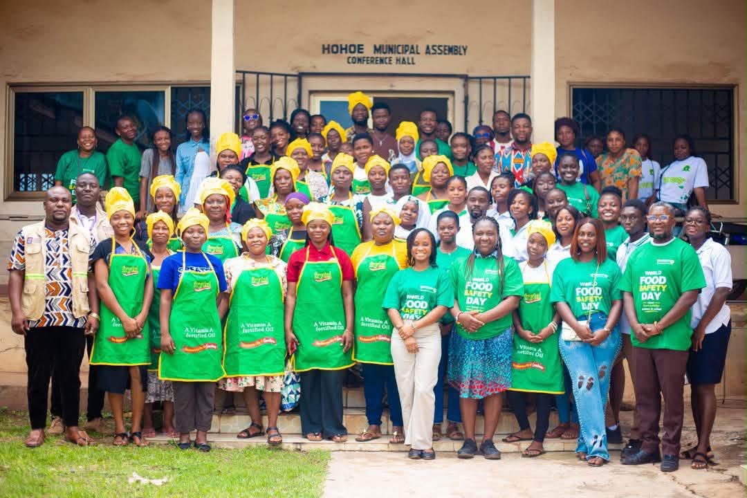 UHAS Trains Hohoe Food Vendors on Safe Cooking Oil Practices