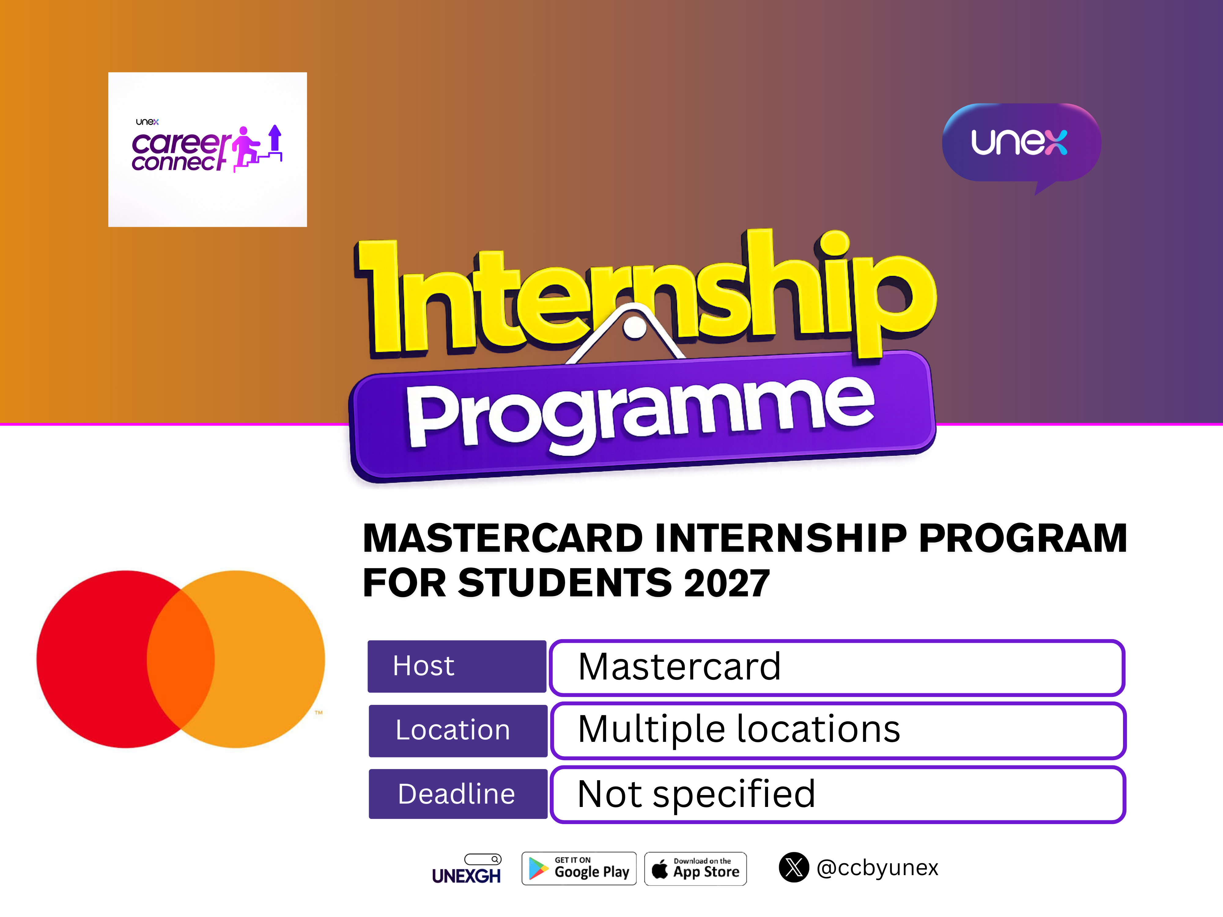 Mastercard Internship Program for Students 2027