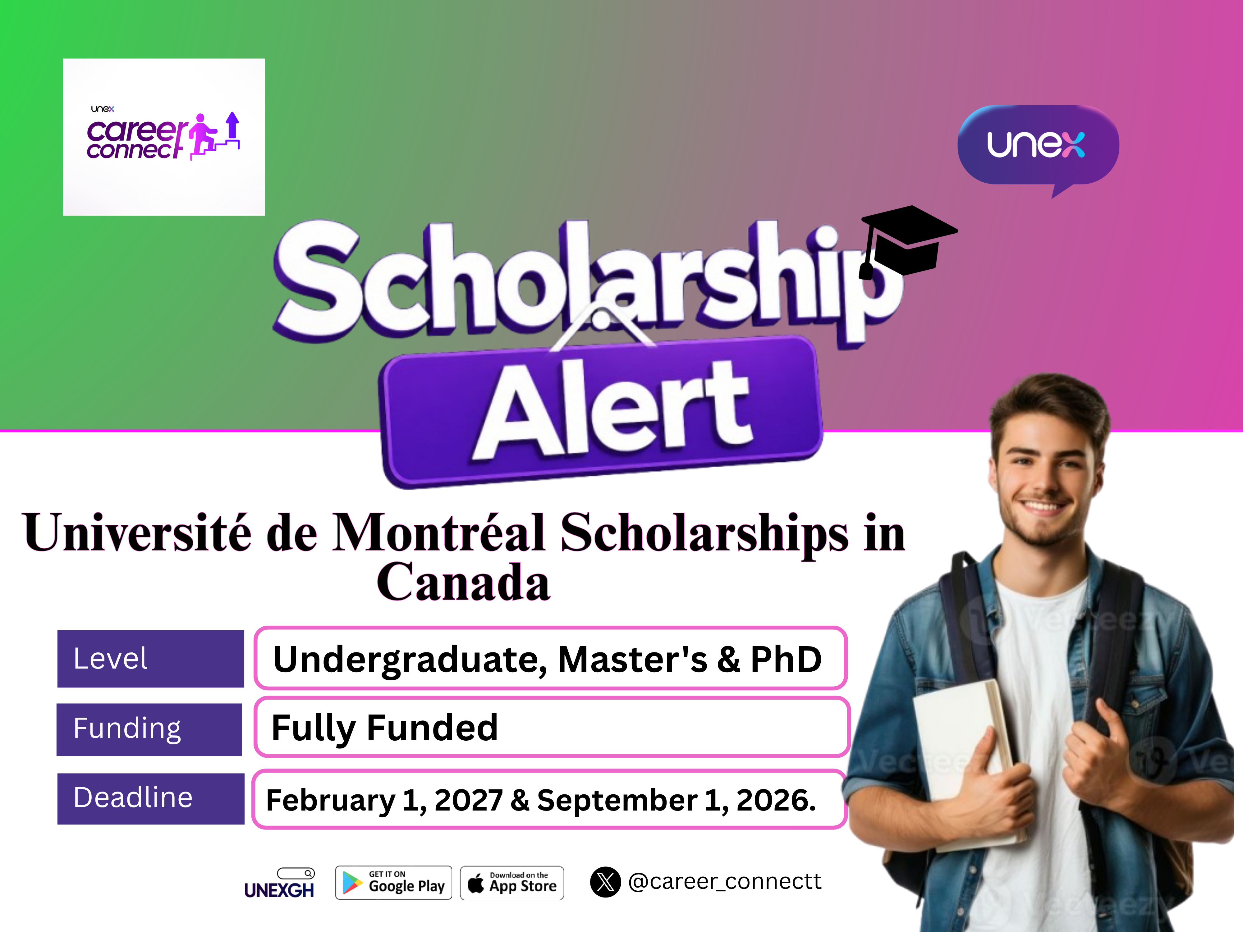 Université de Montréal Scholarships in Canada