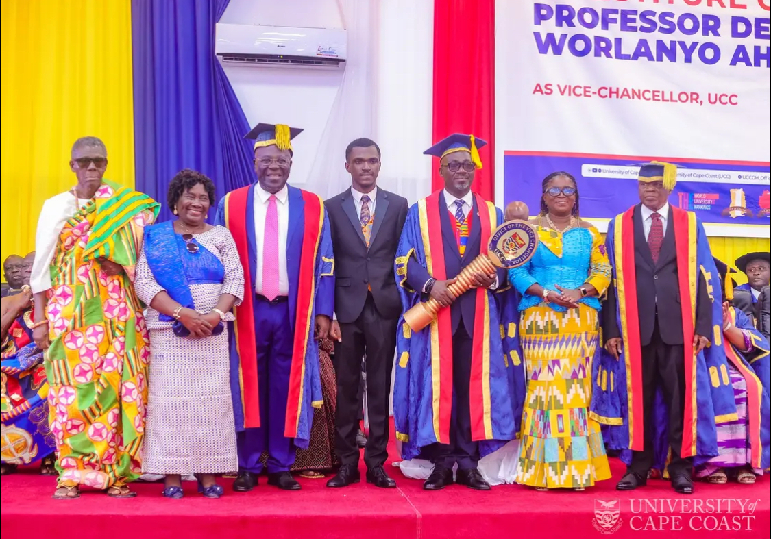Prof. Denis Worlanyo Aheto Assumes Office as UCC Vice-Chancellor
