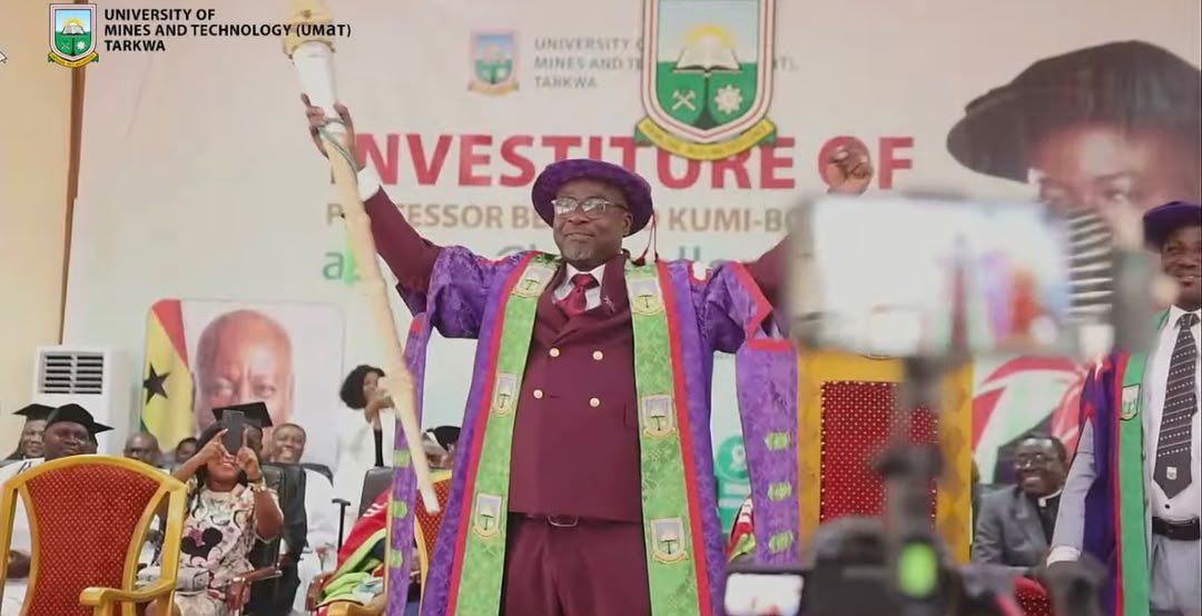 Prof. Bernard Kumi-Boateng Assumes Office as UMaT Vice-Chancellor