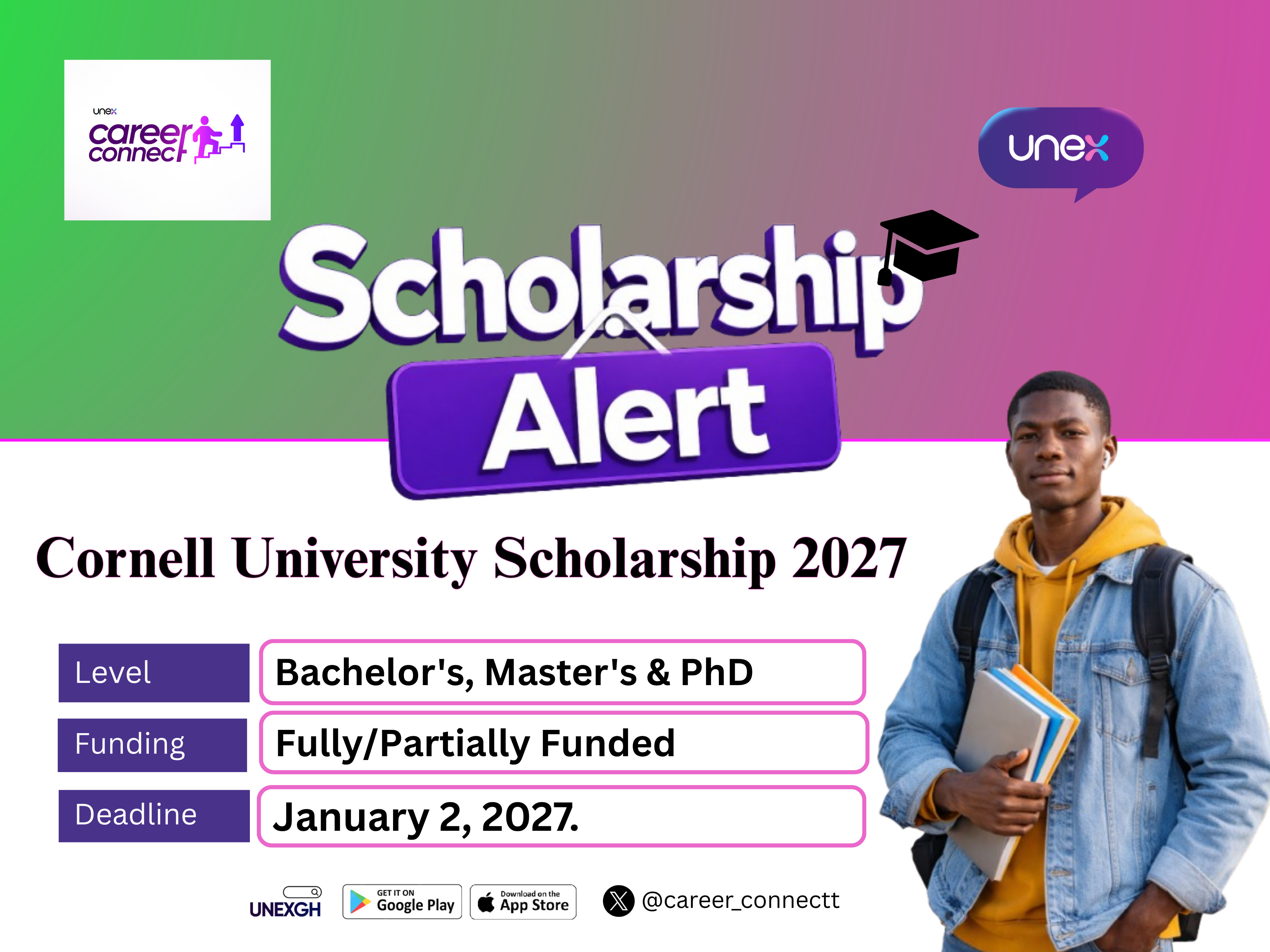 Cornell University Scholarship 2027