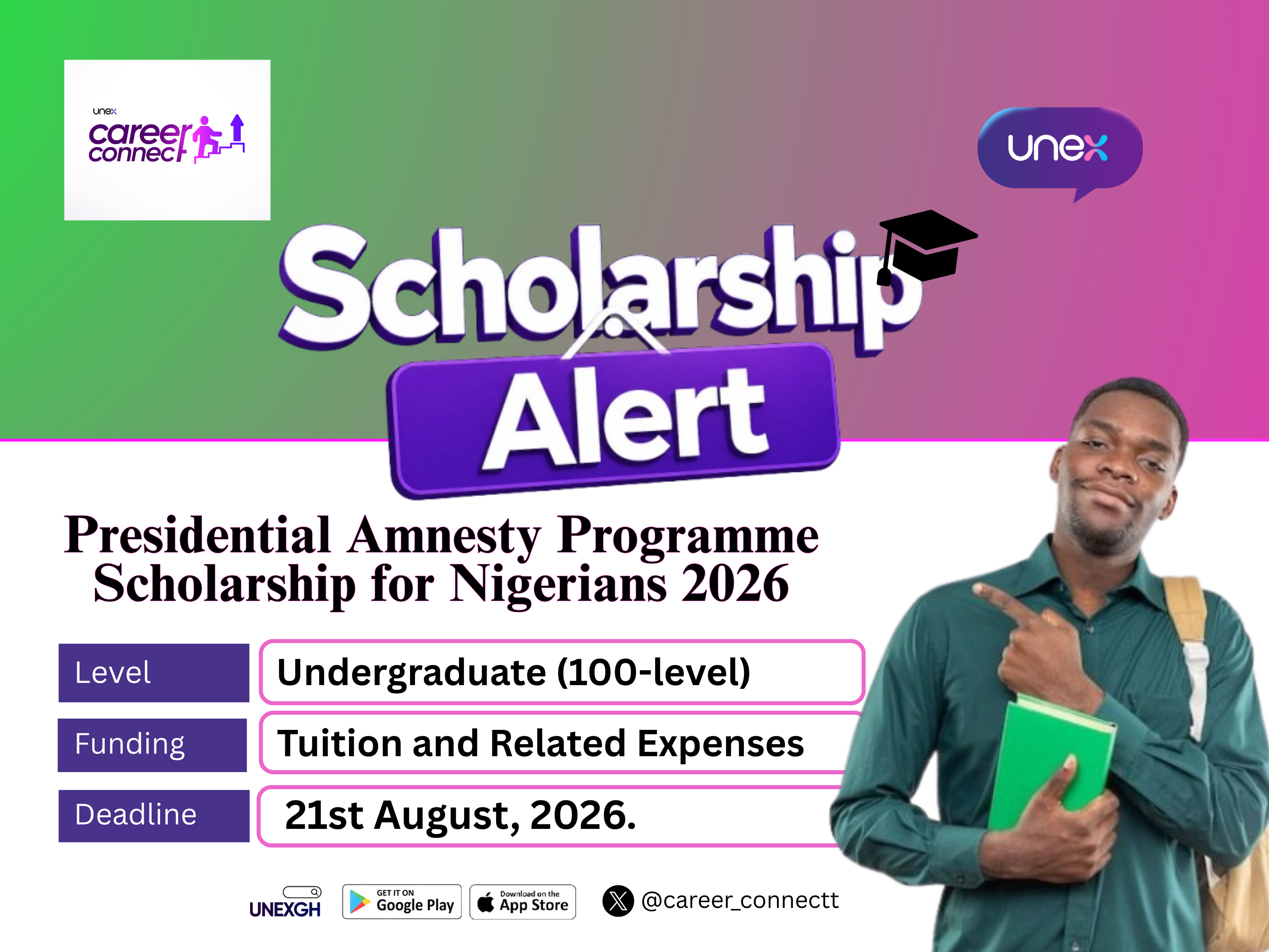 Presidential Amnesty Programme Scholarship for Nigerians 2026