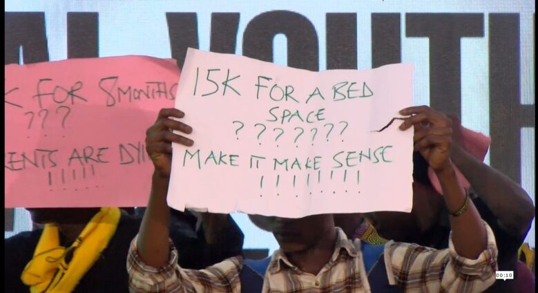 KNUST Students Protest Rising Private Hostel Fees
