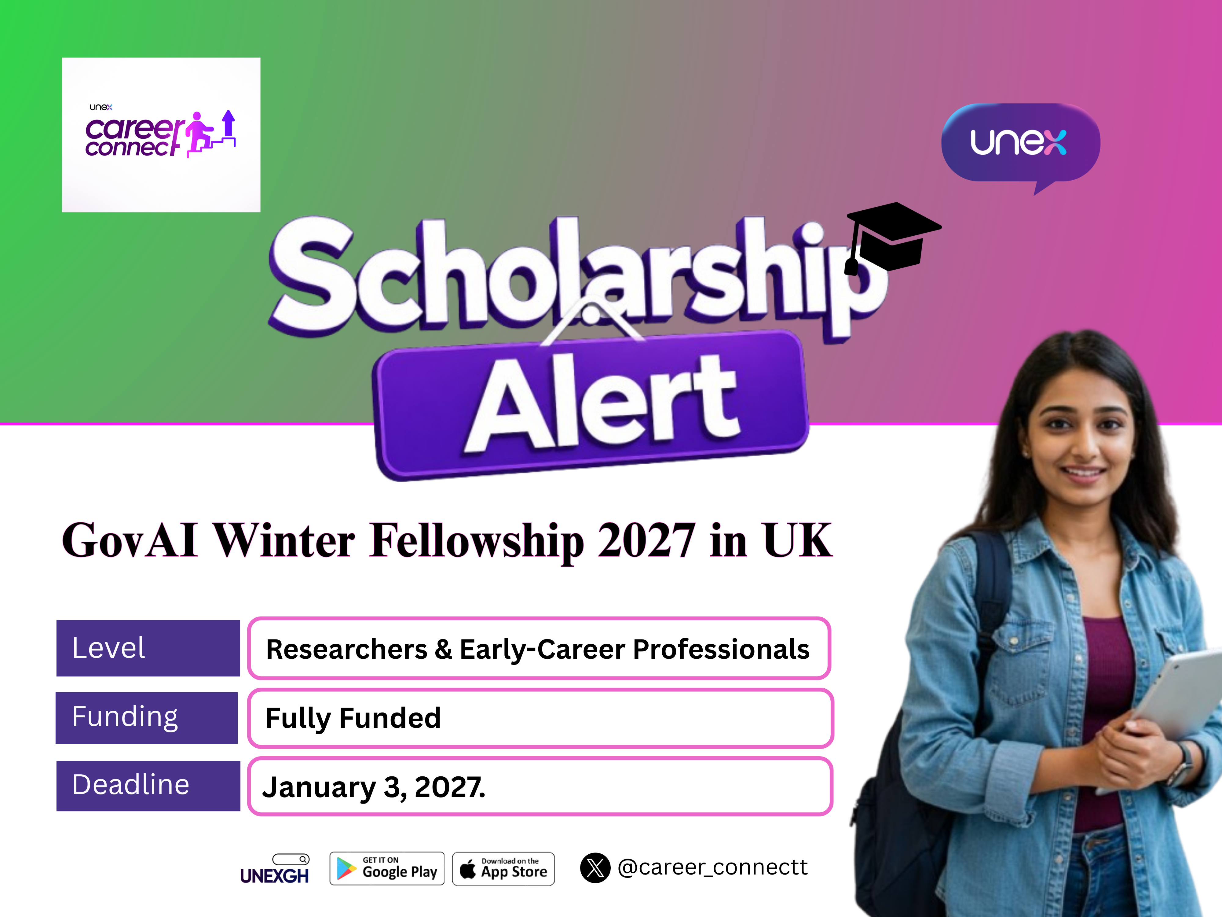 GovAI Winter Fellowship 2027 in UK