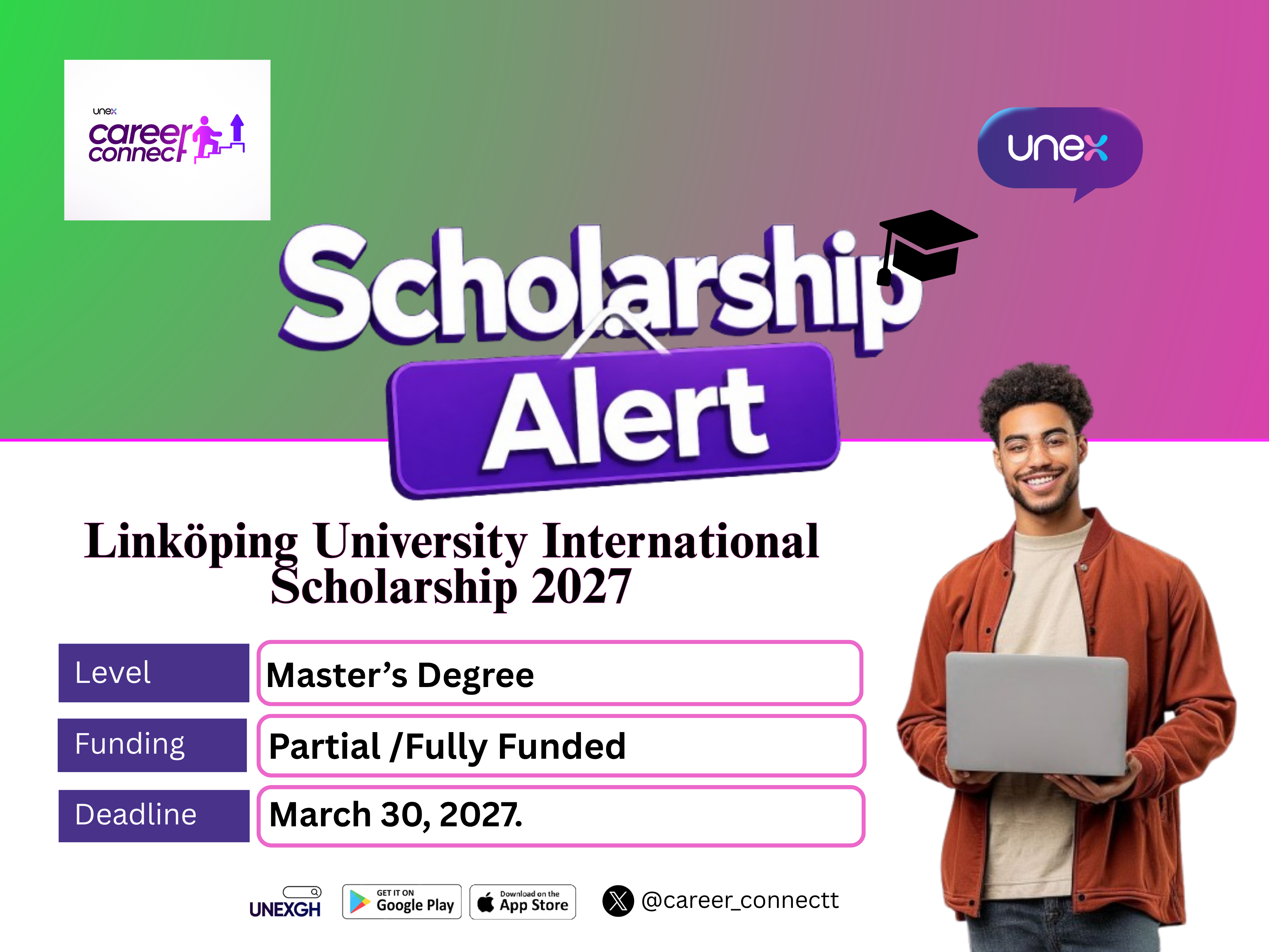 Linköping University International Scholarship 2027