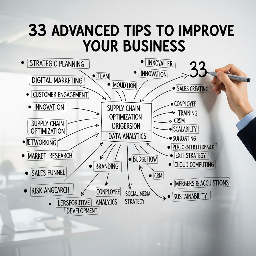 33 Advanced Tips to Drastically Improve Your Business