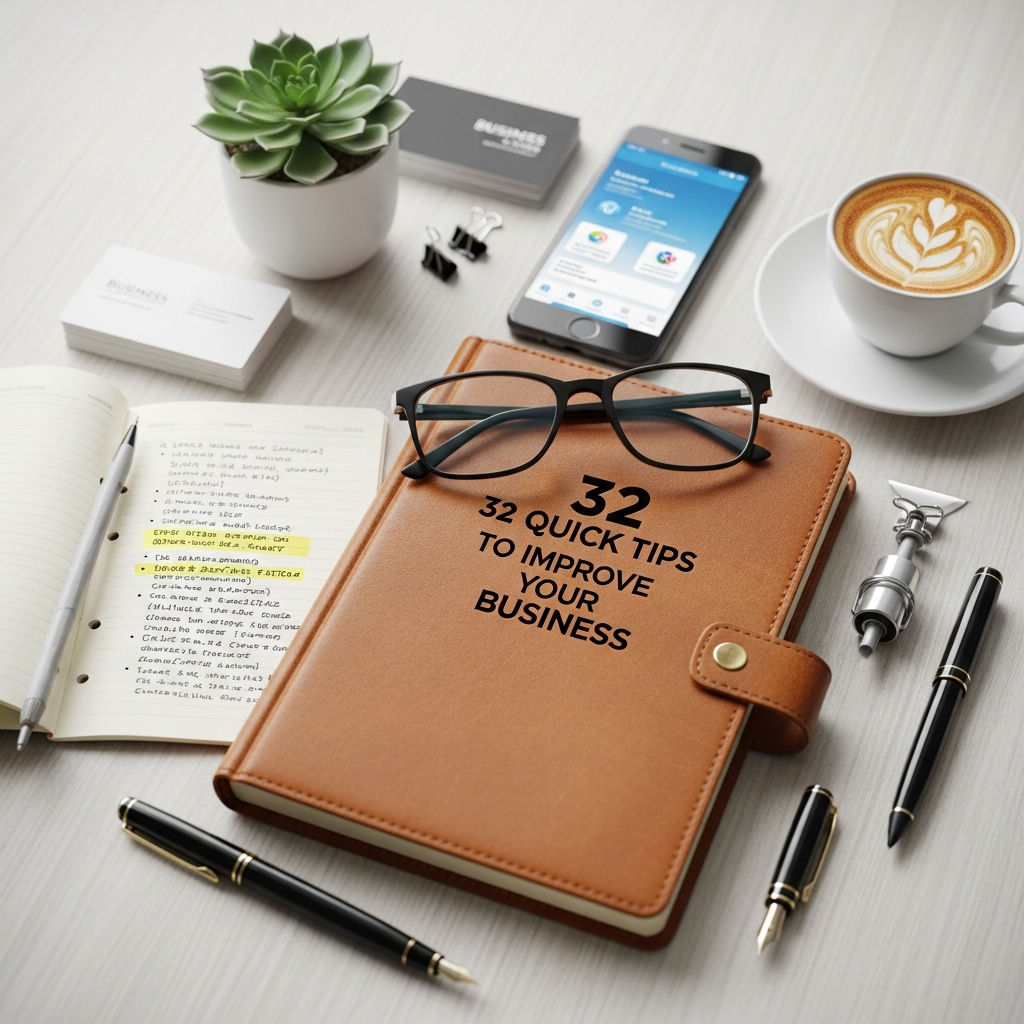 32 Quick Tips to Improve Your Business