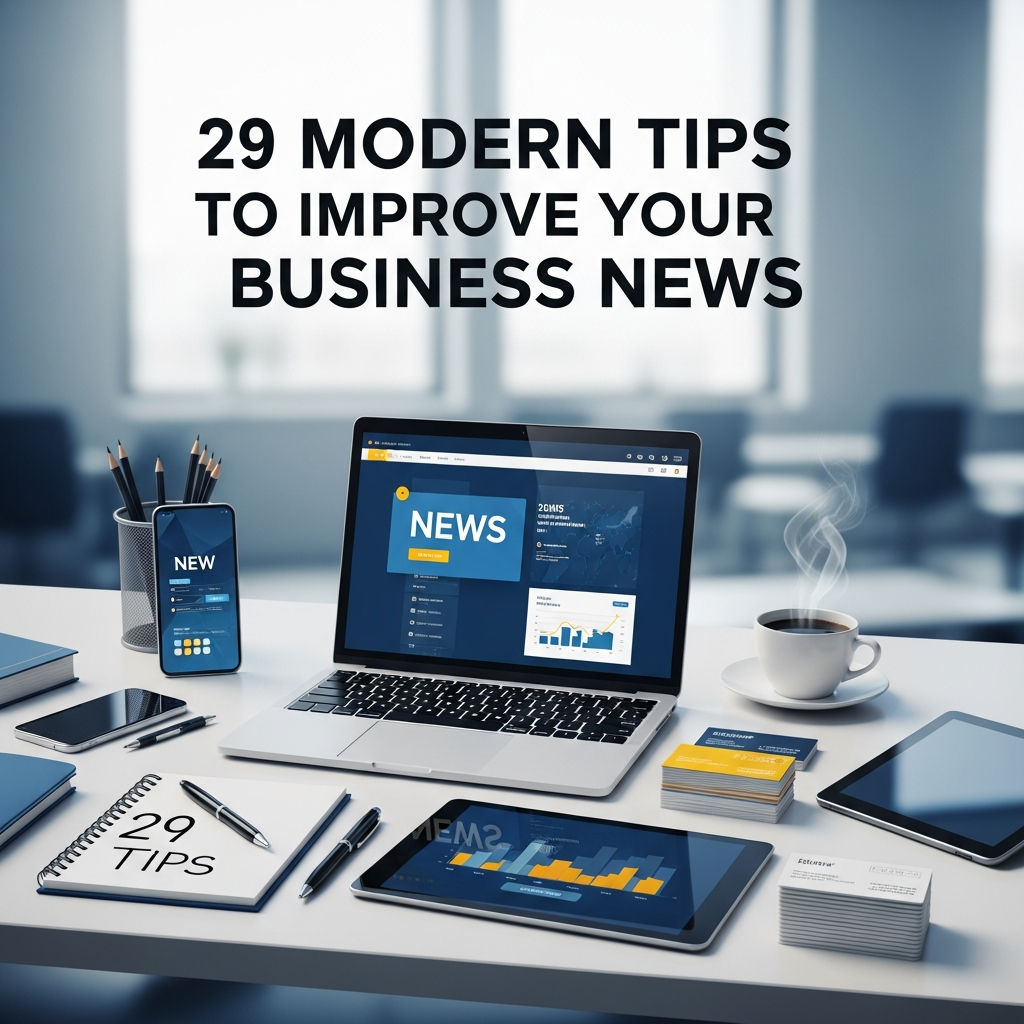 29 Modern Tips to Improve Your Business News