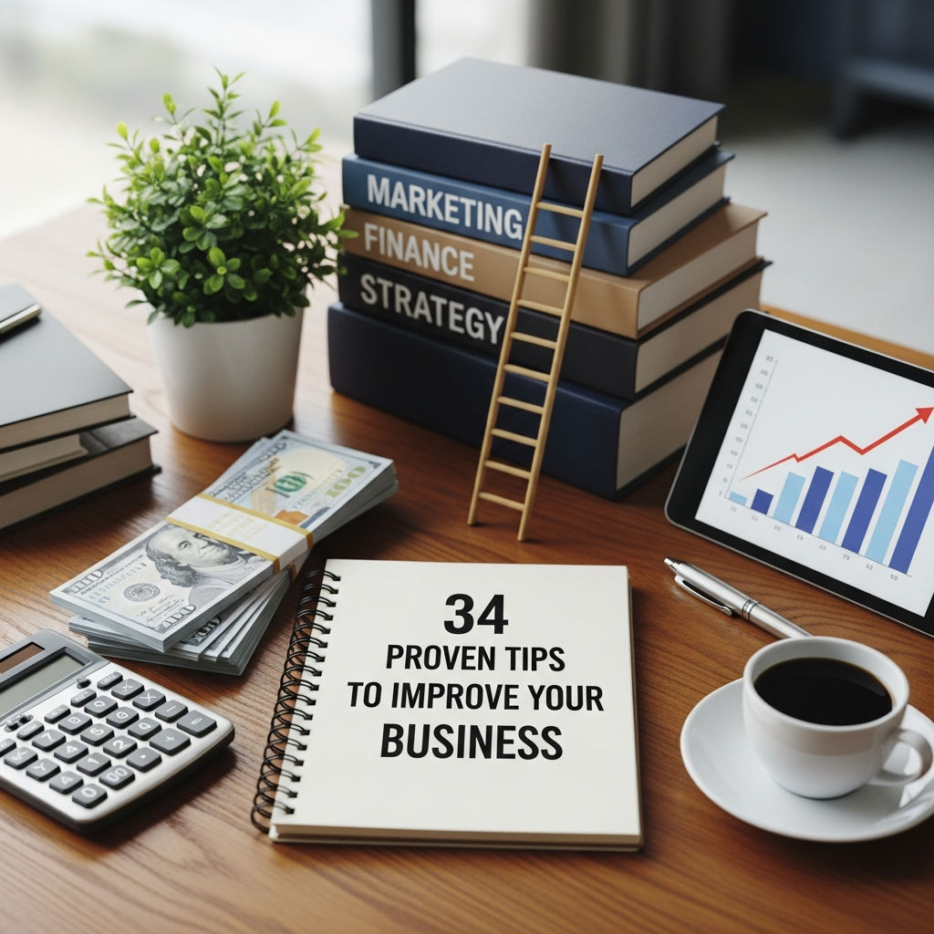 34 Proven Tips to Improve Your Business
