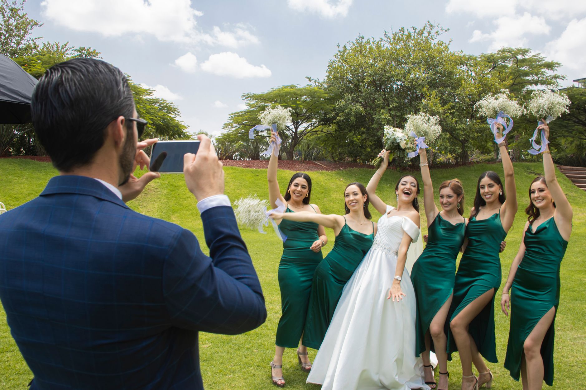 Green Bridesmaid Dress In Uk
